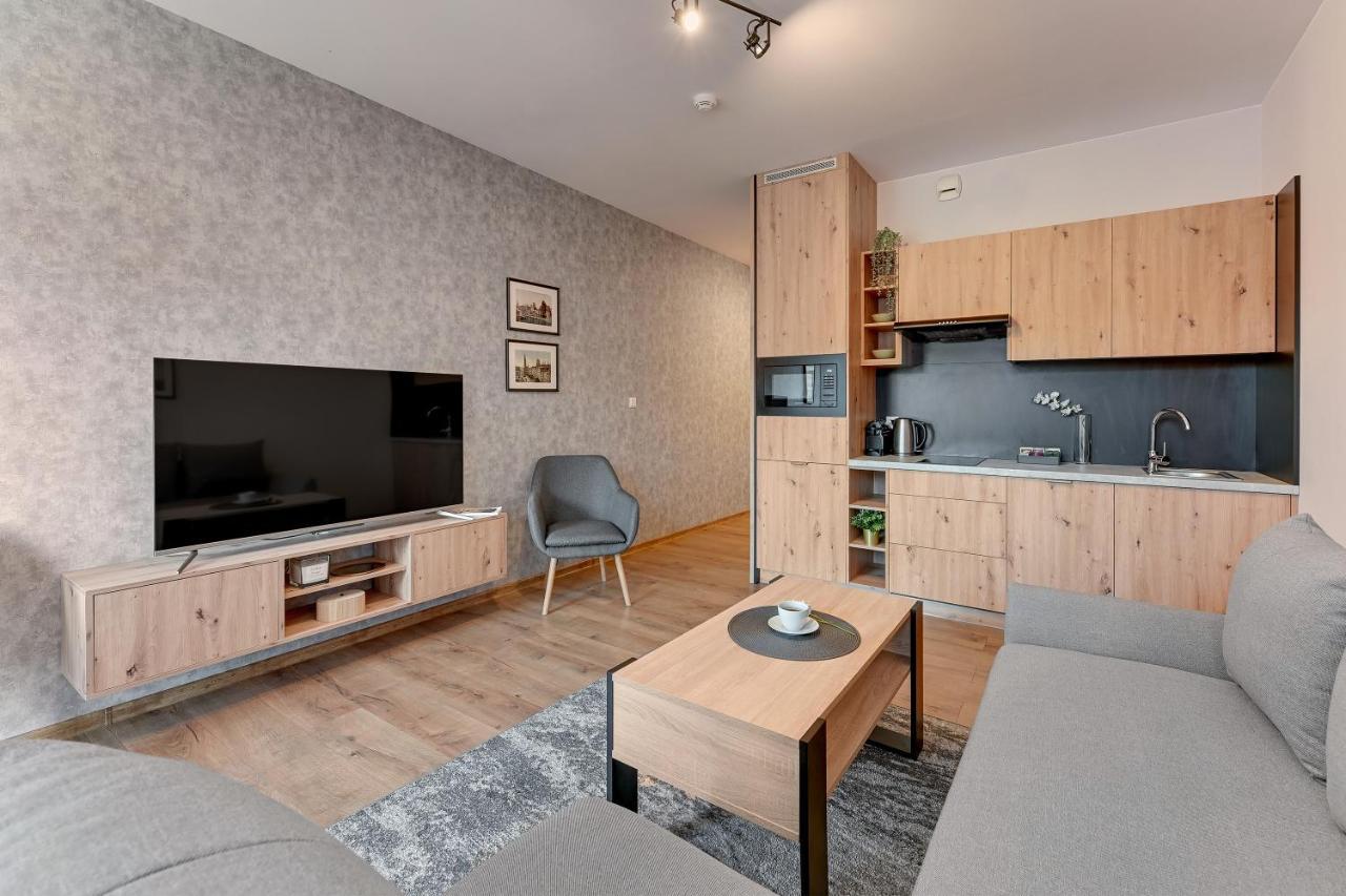 Bastion Walowa City Center By Downtown Apartments 그단스크 객실 사진