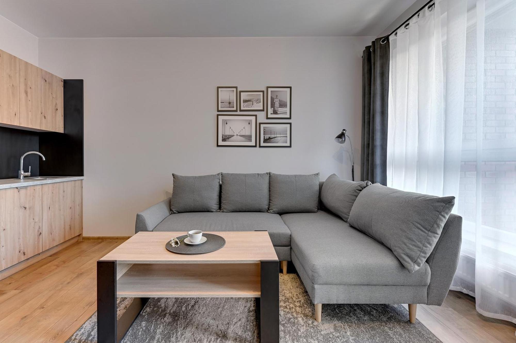 Bastion Walowa City Center By Downtown Apartments 그단스크 객실 사진