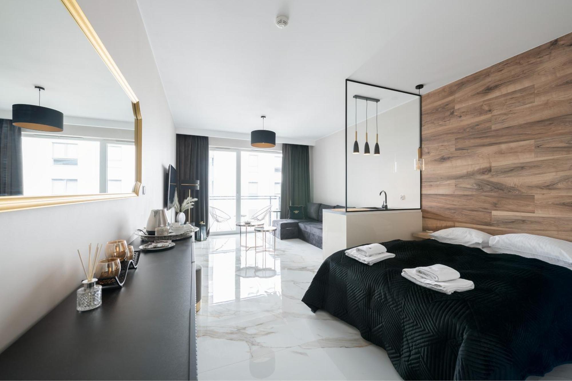 Bastion Walowa City Center By Downtown Apartments 그단스크 객실 사진