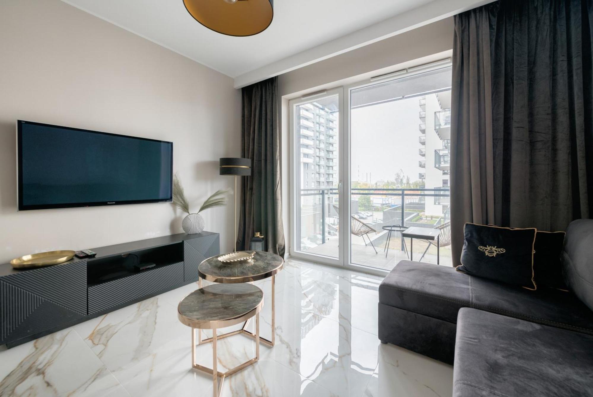 Bastion Walowa City Center By Downtown Apartments 그단스크 객실 사진